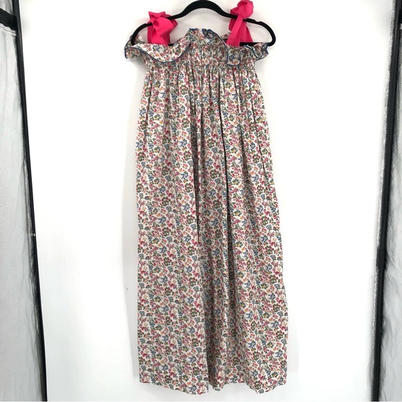 CASEY MARKS Jaime Dress in Summer Orchard 100% Cotton Sundress NYC Floral Fruits - Picture 2 of 9